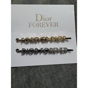 Dior | Accessories | Dior Forever Hair Clips New Gold And  display picture 2